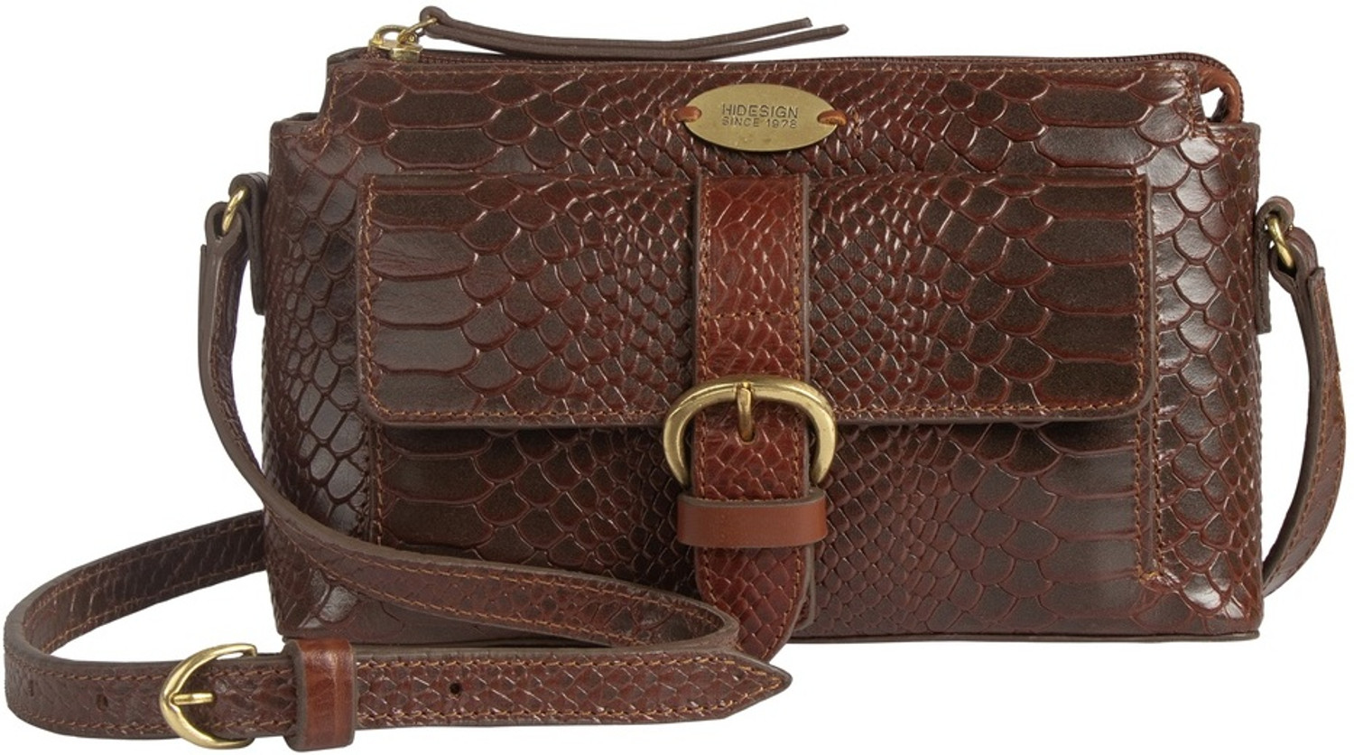 Image of HIDESIGN Tan Women Sling Bag SINCLAIR