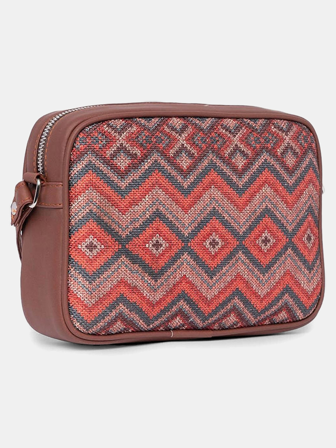 Image of ZOUK Multicolor Sling Bag Gwalior Weaves Sling Bag