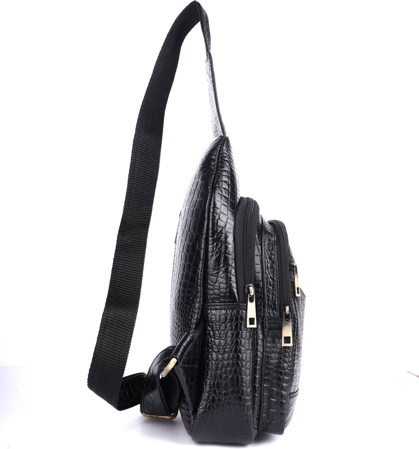 Price History - Pinato Black Sling Bag Crossbody Sling Bag for Men Slim ...