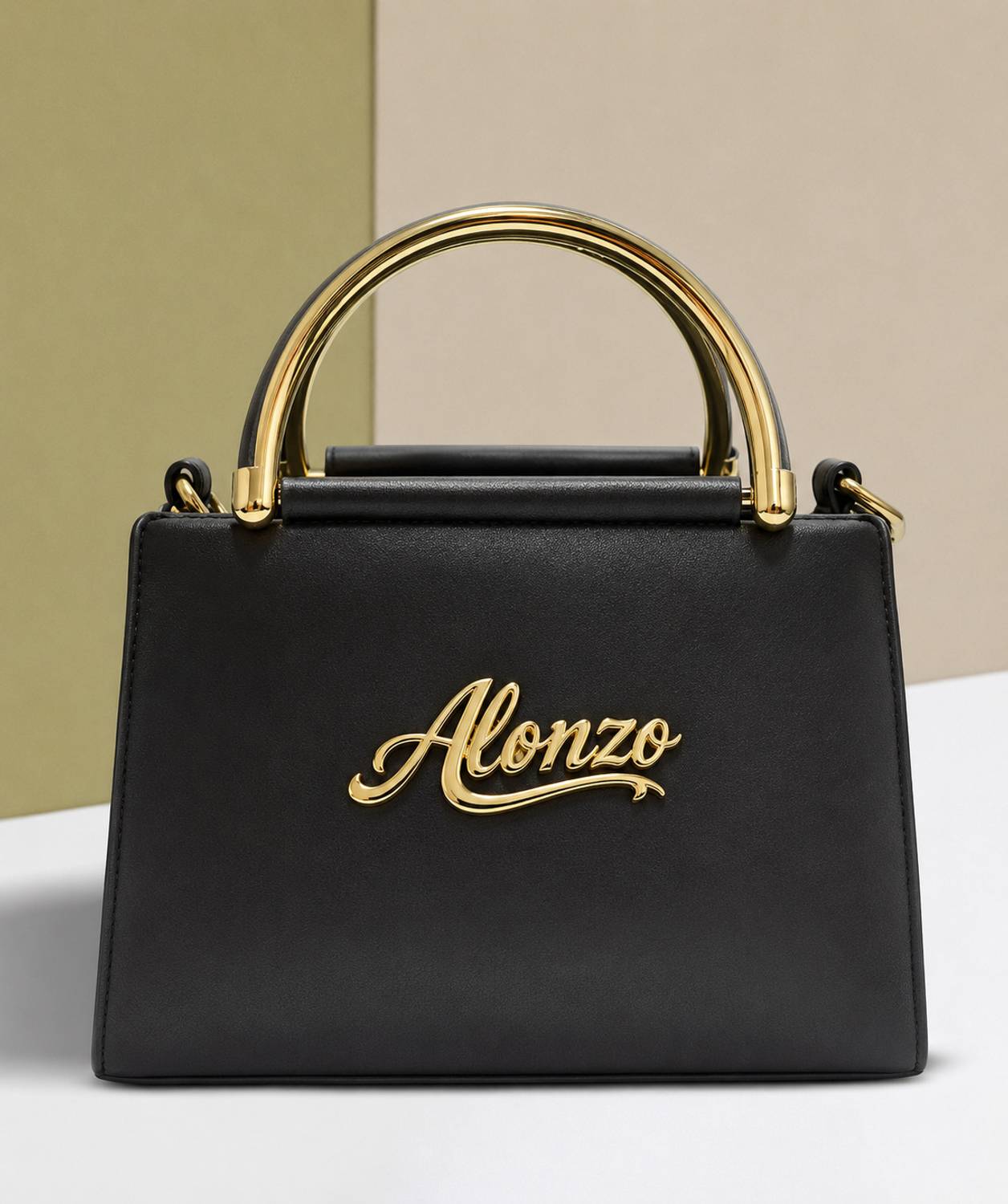 ALONZO Grey Sling Bag AZCG01