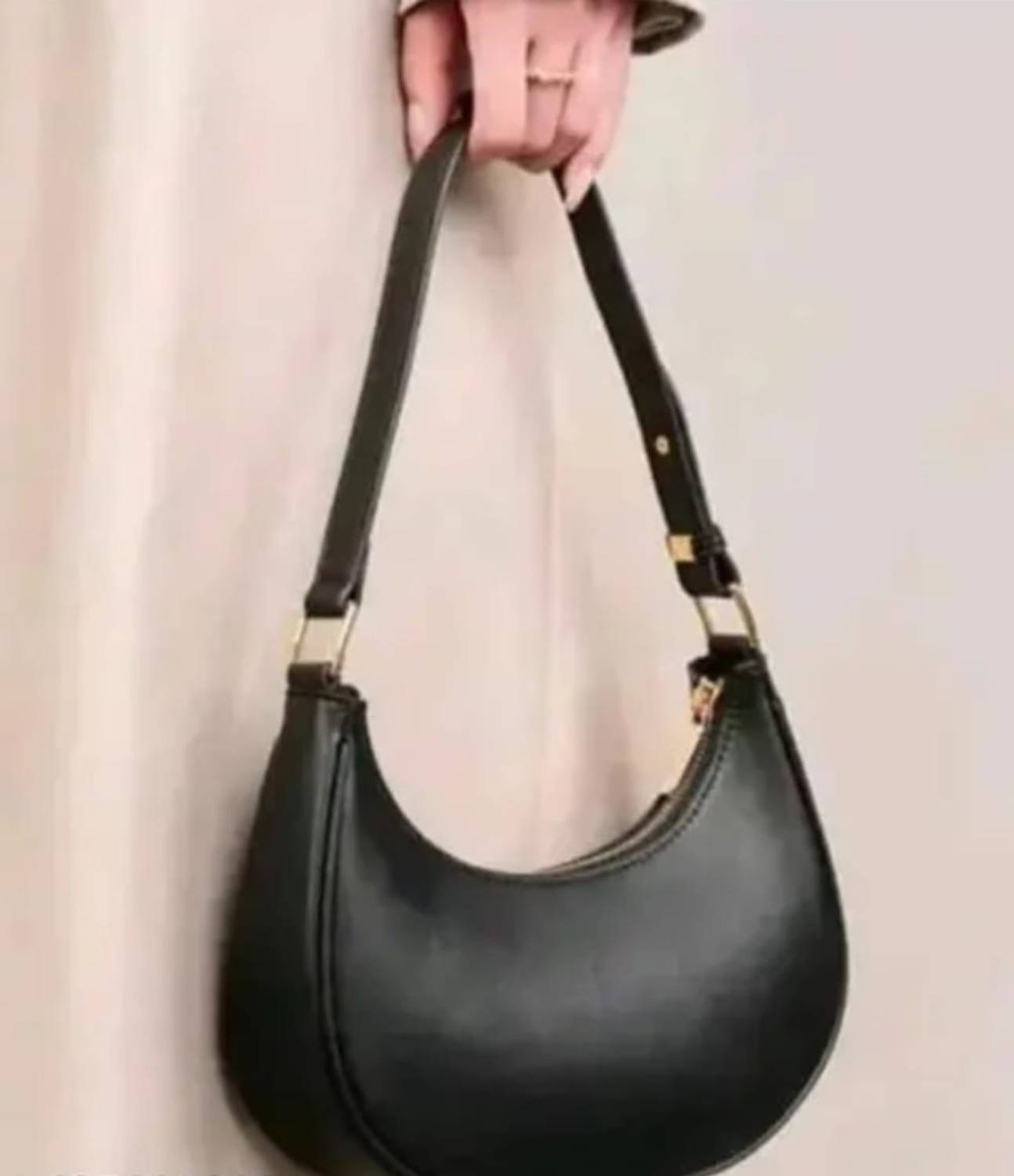 ASHIFA COLLECTION Black Sling Bag Woman Handbag