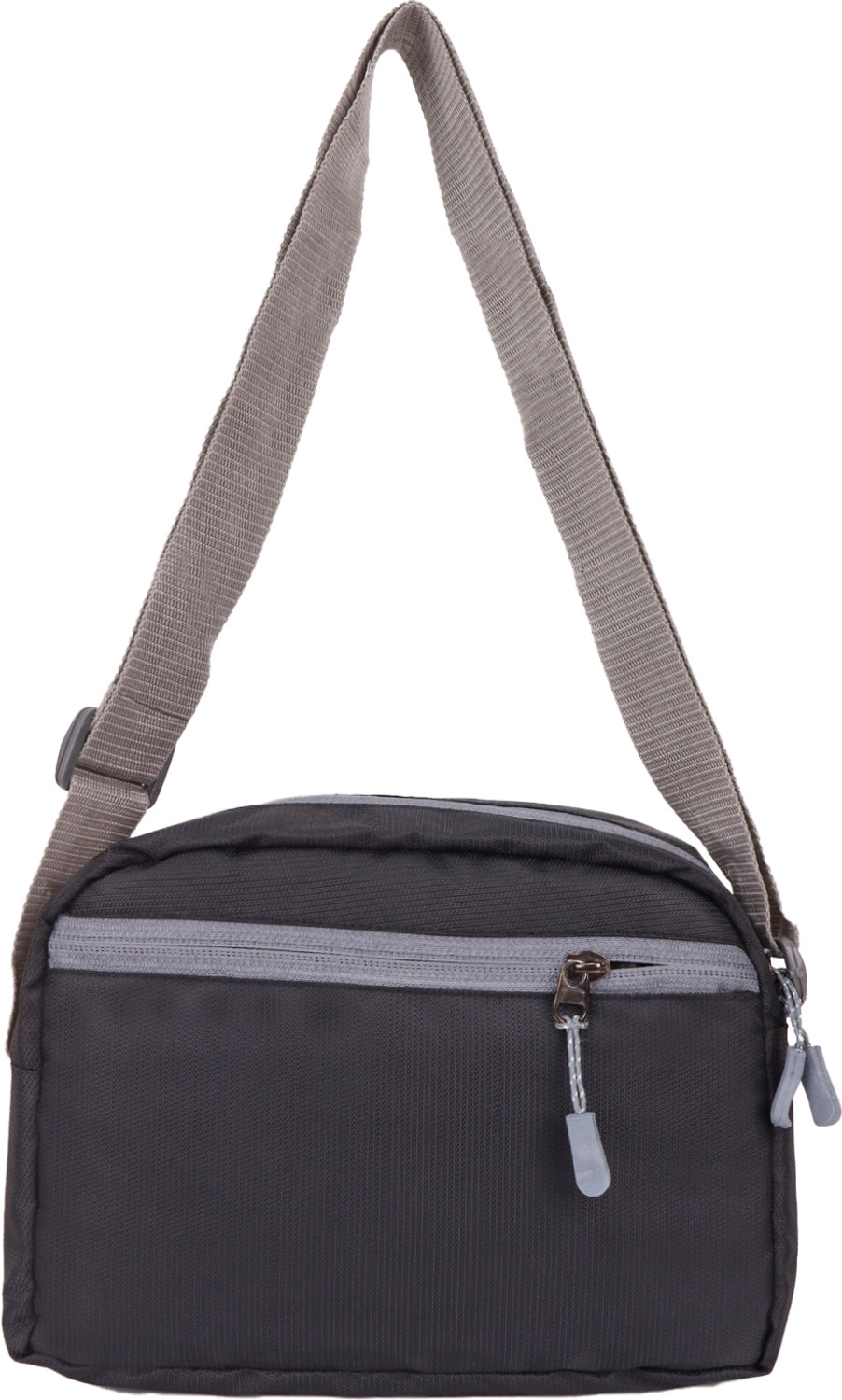 Image of DEZiRE CRAfTS Khaki Sling Bag Black MenStylishShoulder CrossBody Office Business Messenger Bag Water Resistant