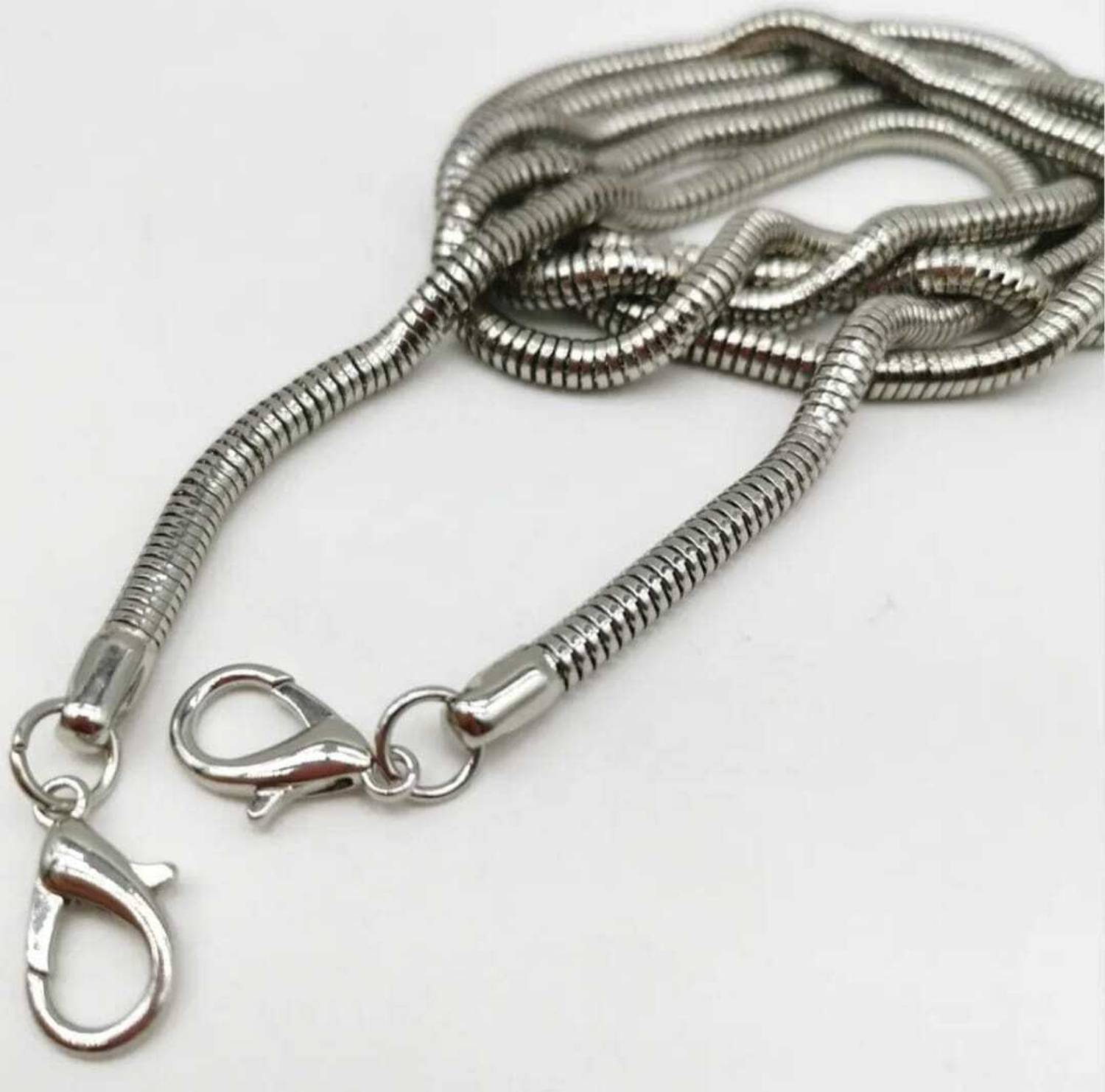 BAGIN ENTERPRISE Silver Sling Bag Women Sling Bag Handle Bracelet Short Handbag Wallet Clutch Purses Chain