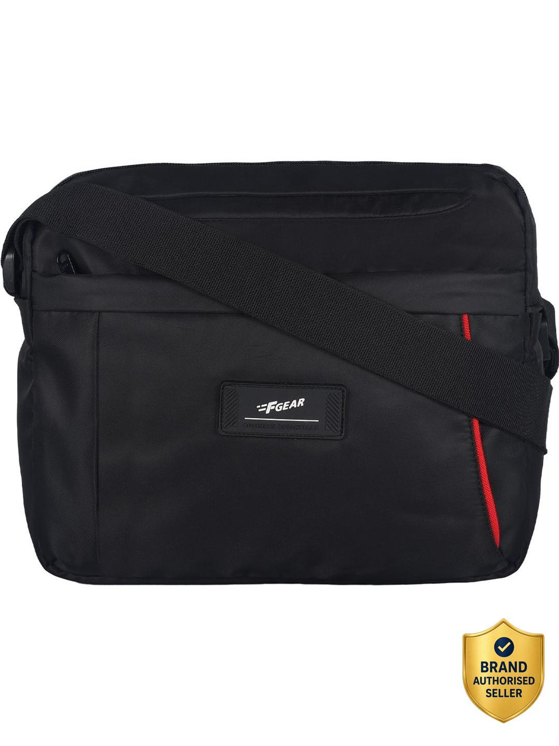Image of F Gear Black Sling Bag Miami V2 Black