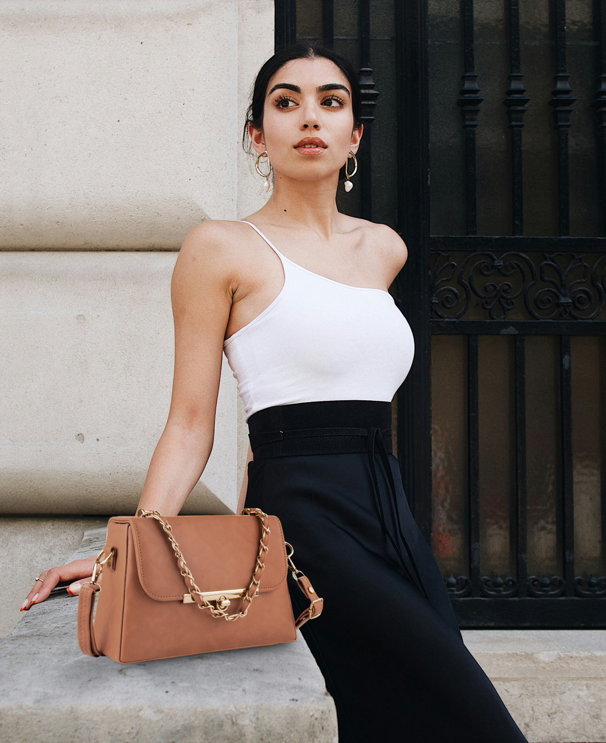 Image of Carissa Brown Sling Bag Women Sling Bag-4