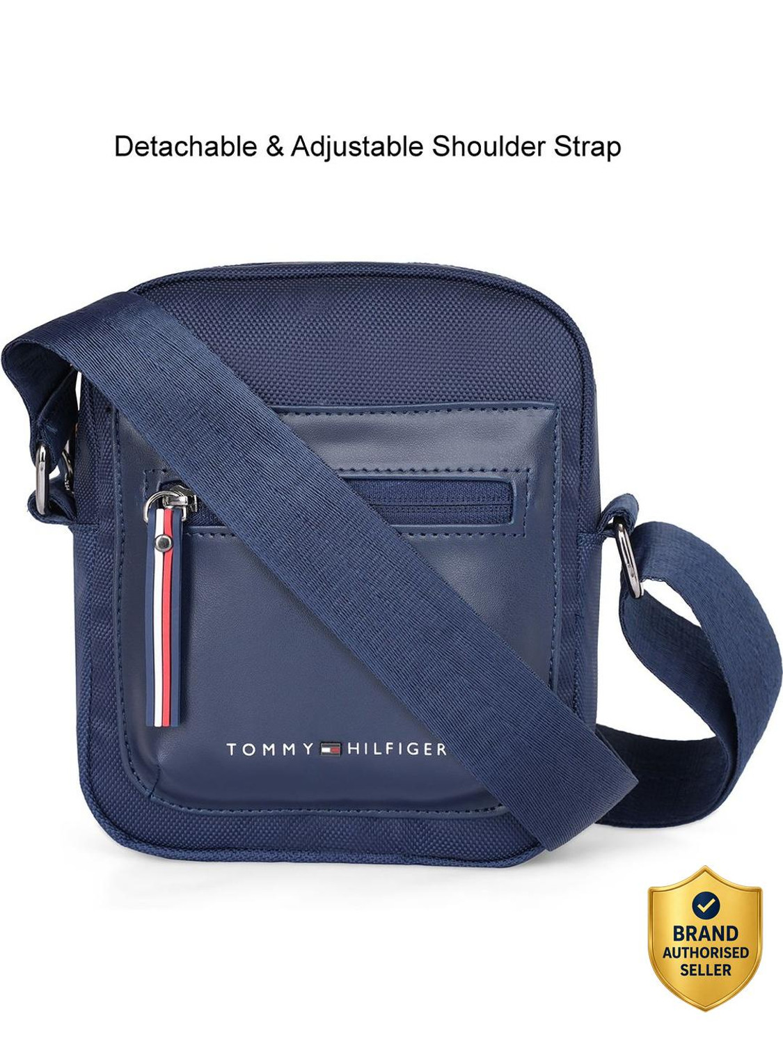 Image of TOMMY HILFIGER Blue Sling Bag Pittsburg