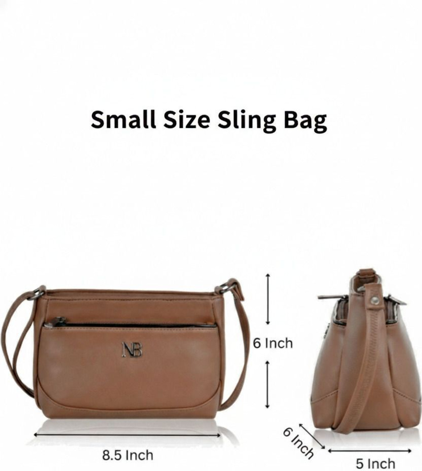 Image of nicoberry Tan Sling Bag SL355