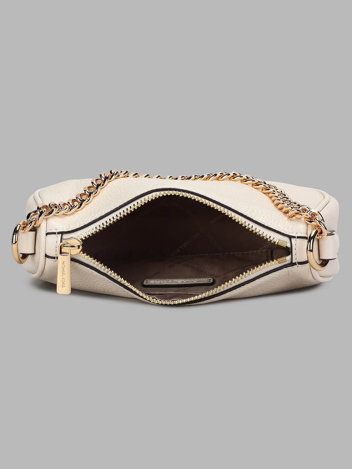 Image of MICHAEL KORS Beige Sling Bag 35F4G1QC1L-LT CREAM