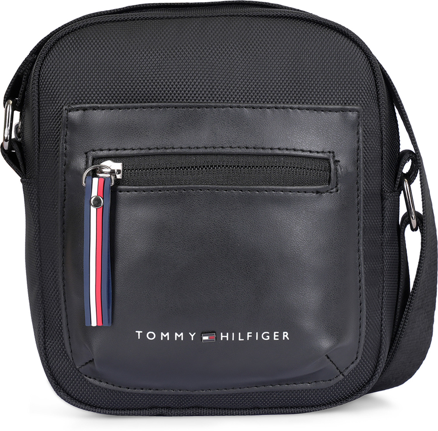 Image of TOMMY HILFIGER Black Sling Bag Pittsburg