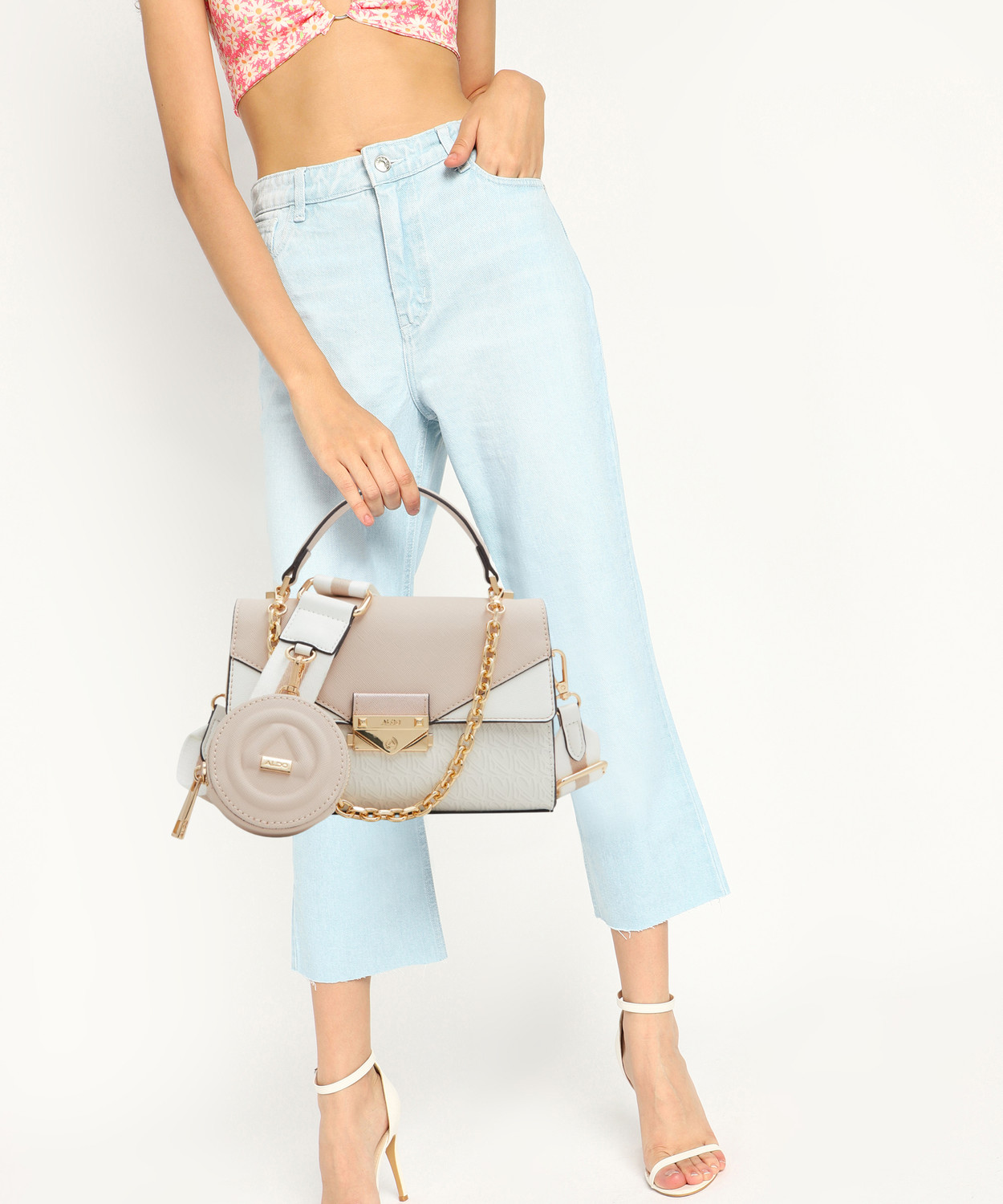 Image of ALDO Pink Hand-held Bag YOURA680