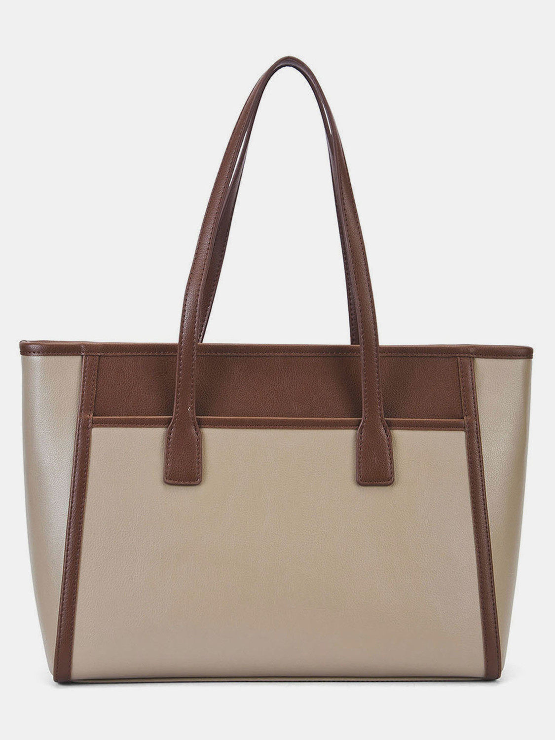 Image of LINO PERROS Beige Tote Beige Tote Bag