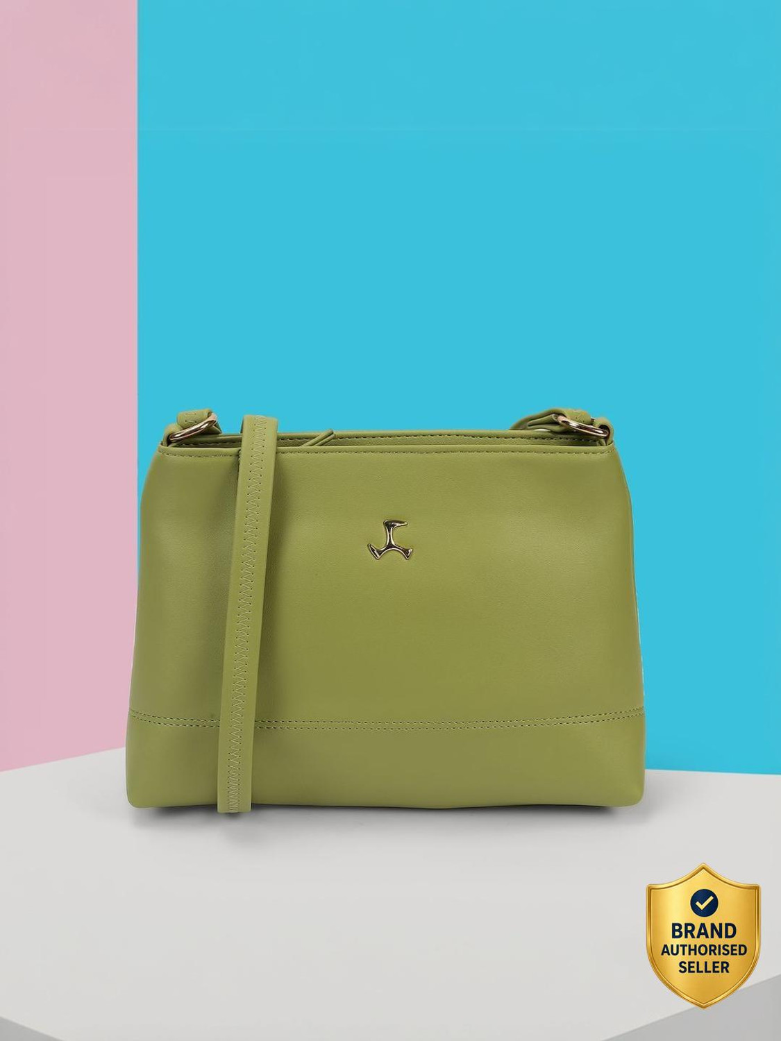 Image of MOCHI Green Sling Bag 66-710