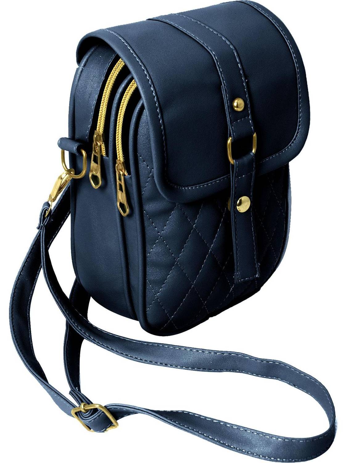Aleem Black Sling Bag Unique Mobile Bag For Woman/Girls
