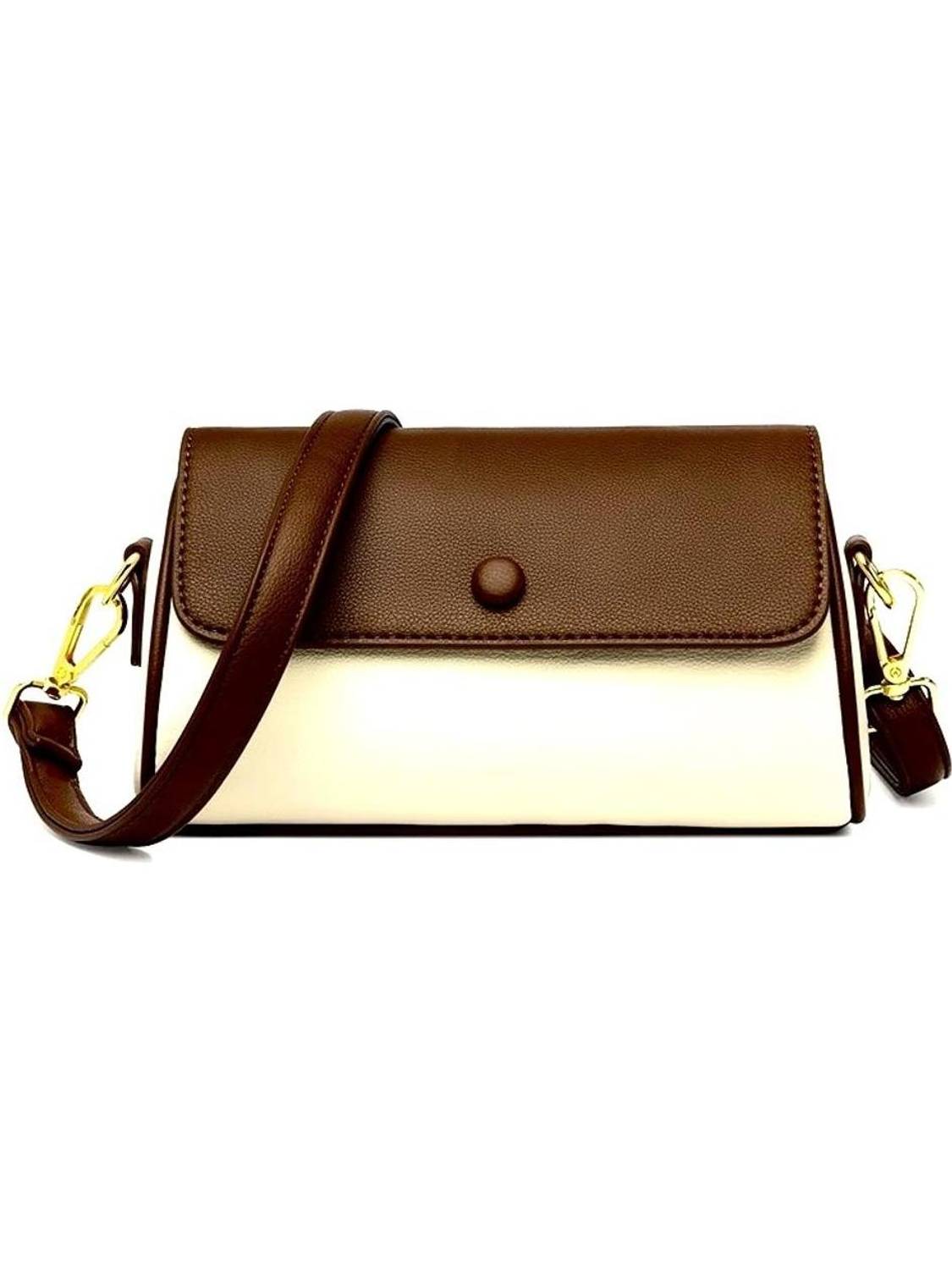 Aala Star White Sling Bag AalaStar Women Sling Bag Stylish Trendy Multi-Pockets Wide Strap Casual Travel