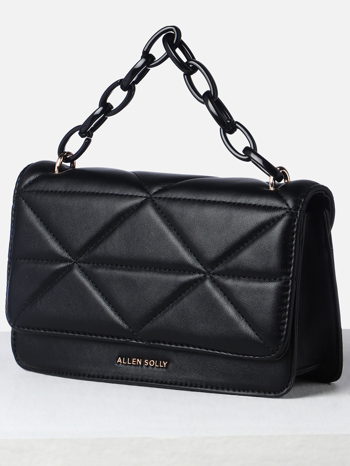 Image of Allen Solly Black Sling Bag AHBGFRGBS01062