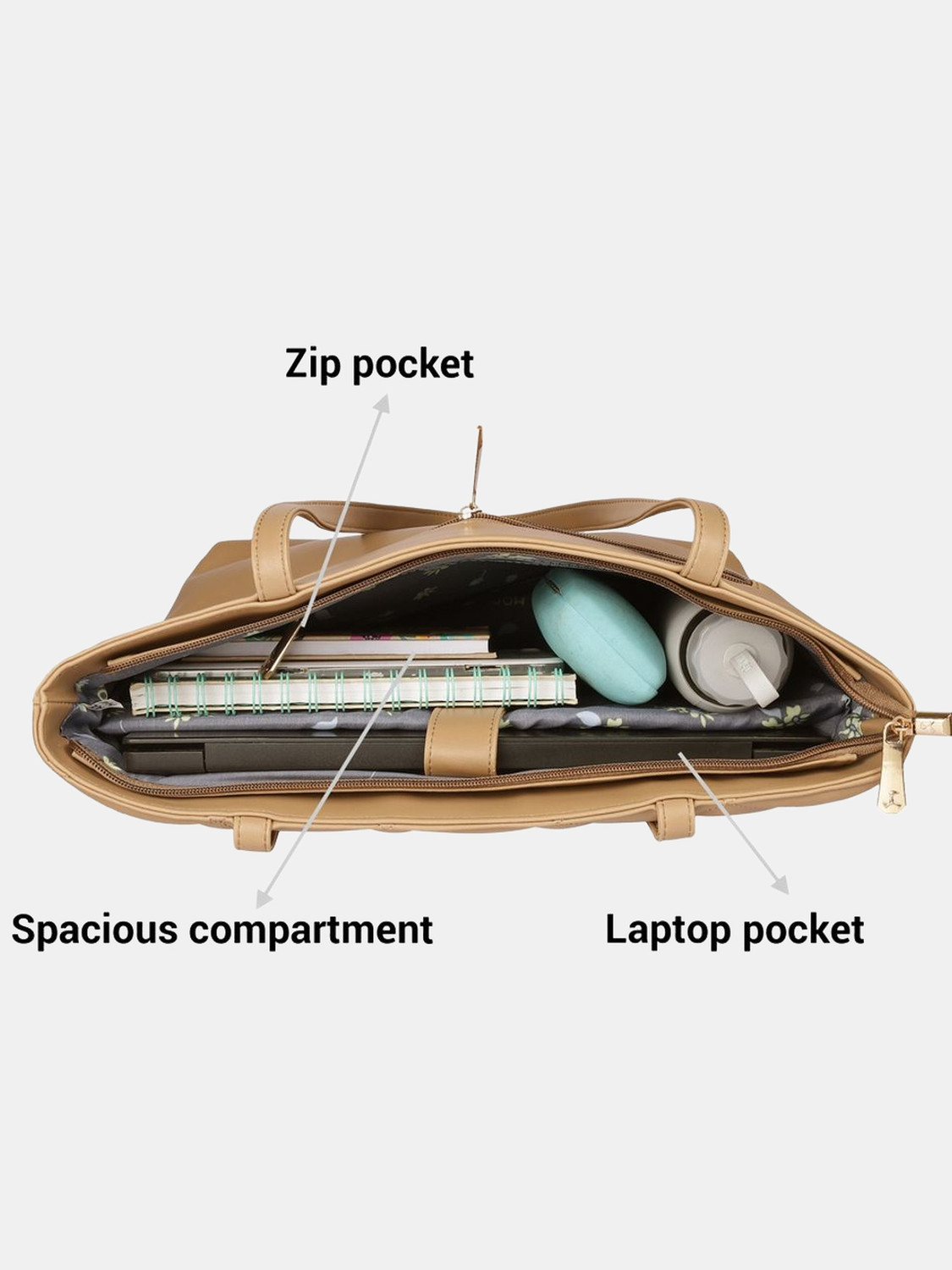 Image of MOCHI Beige Tote 66-365
