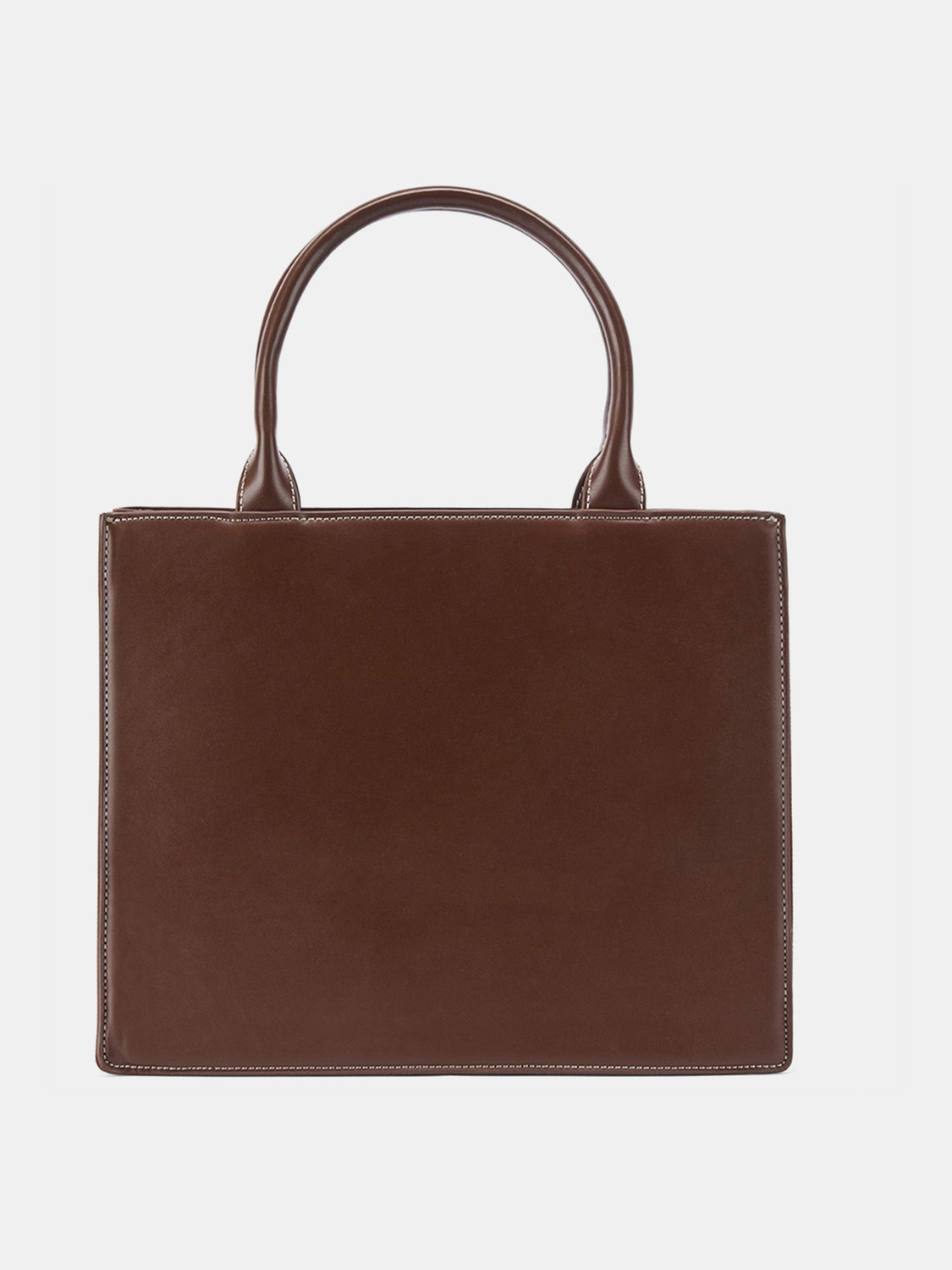 Image of LINO PERROS Brown Satchel Monroe Sable