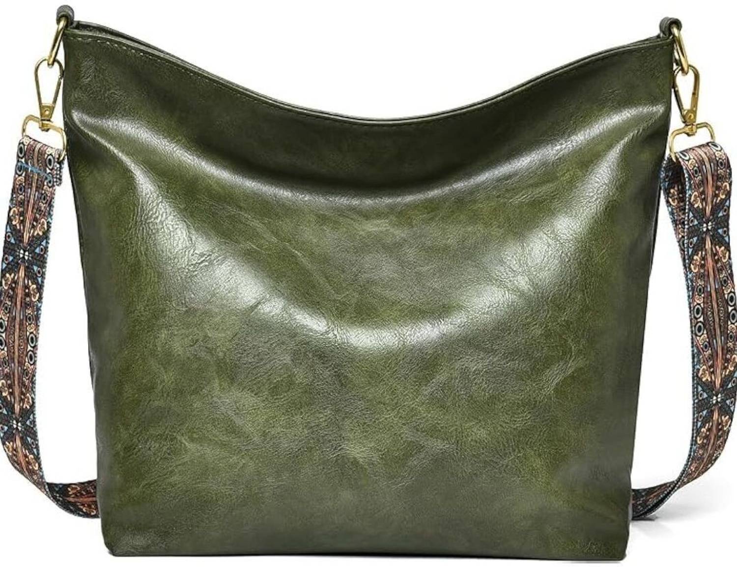 Ardan Green Sling Bag Vegan Leather/Cross-Body Bag for Girls & Women