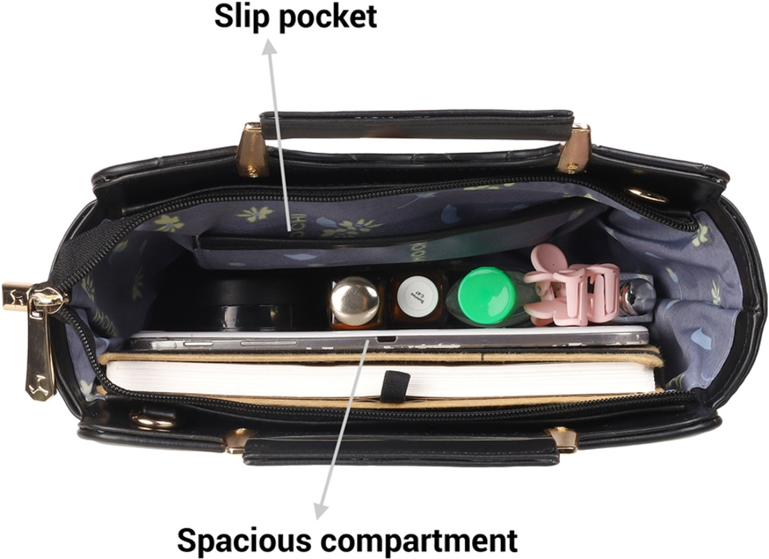 Image of MOCHI Black Satchel 230-38