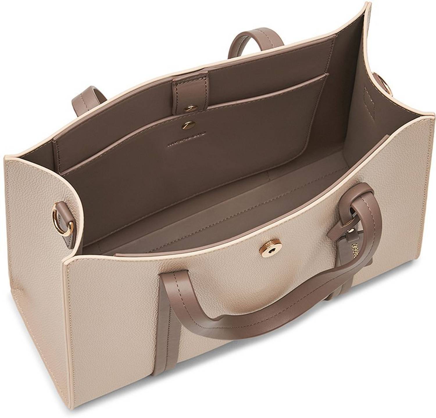 Miraggio Tan Grace Tote Bag - Image 3