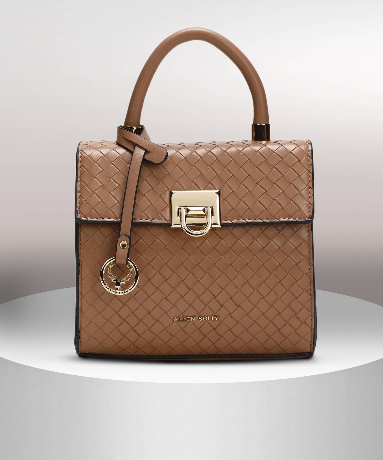 Allen Solly Brown Sling Bag AHBGFRGBZ96177