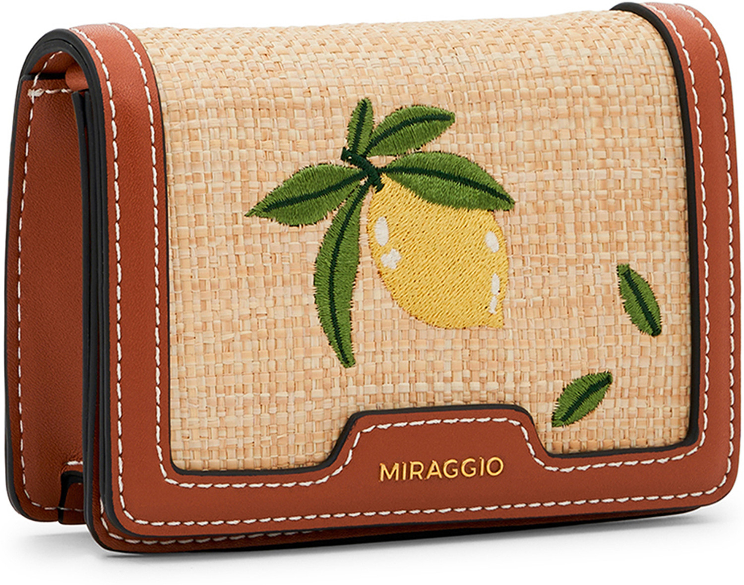 Image of Miraggio Beige Sling Bag Bree Mini Bag