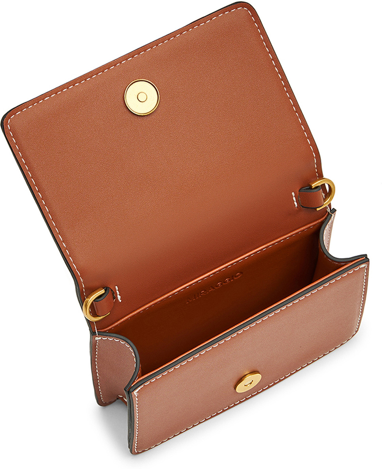 Image of Miraggio Beige Sling Bag Bree Mini Bag