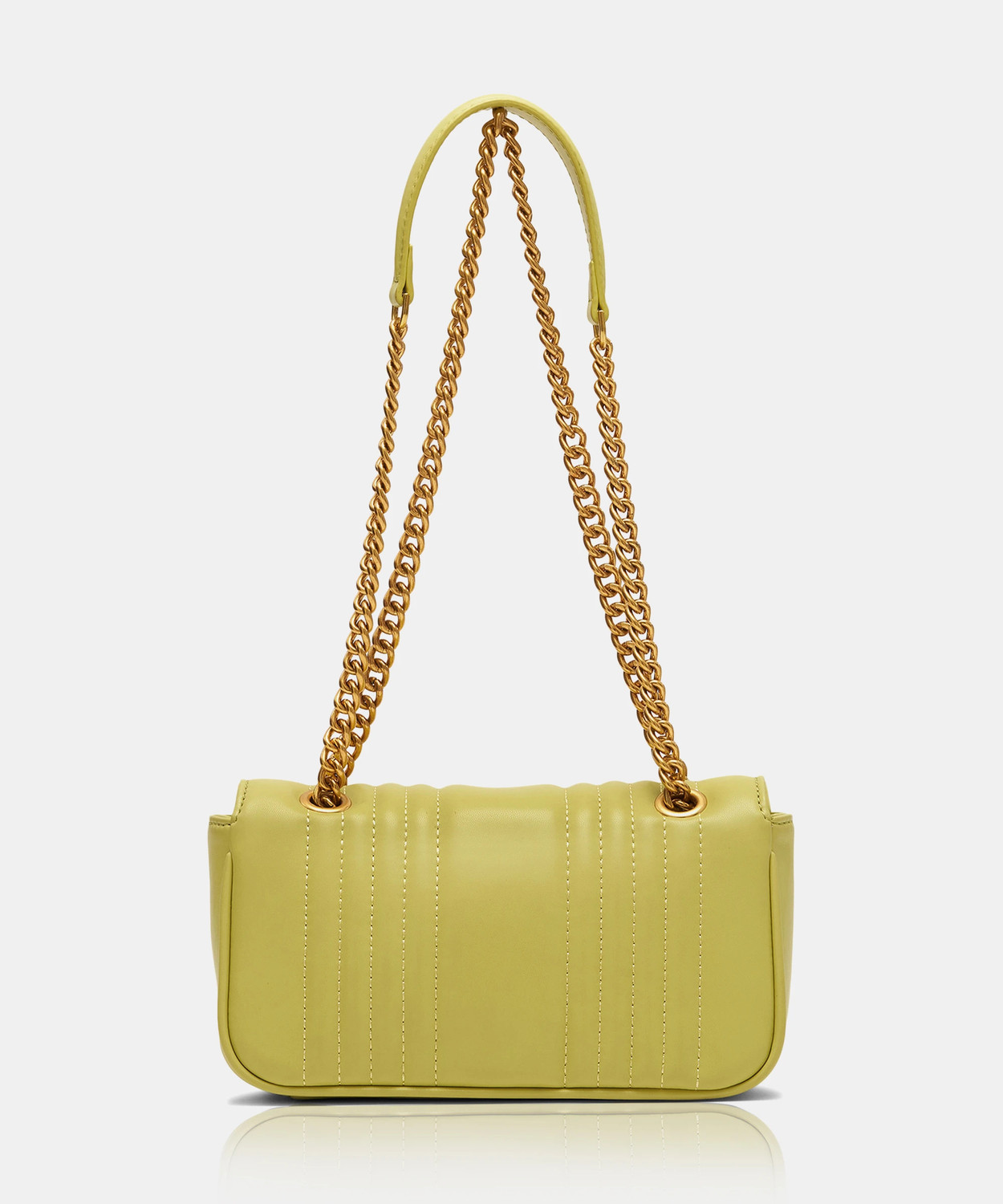Image of Miraggio Green Sling Bag Naomi Quilted Crossbody Bag with Convertable sling strap for Women