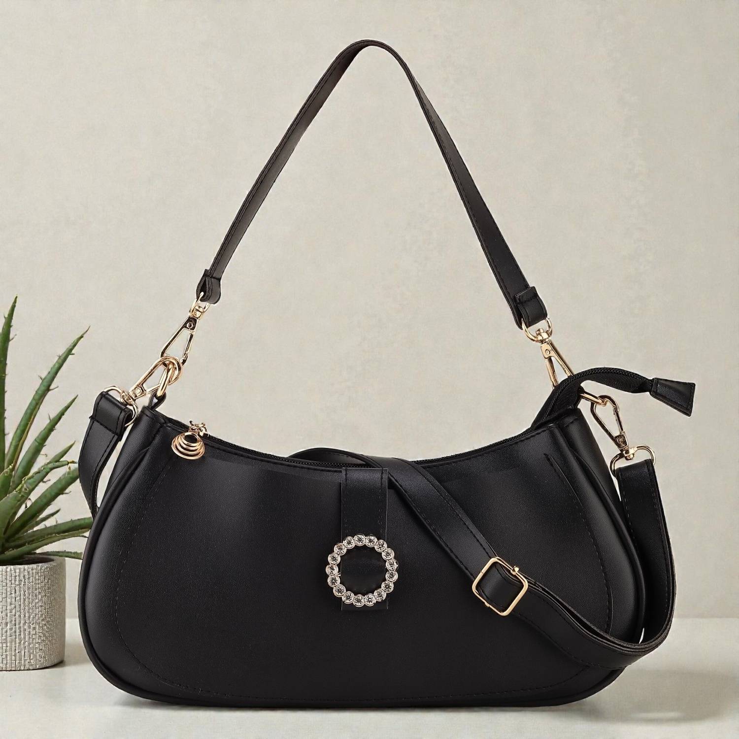 AshCrafzee Black Sling Bag Sling bags women | handbags for women | Shoulder bag women