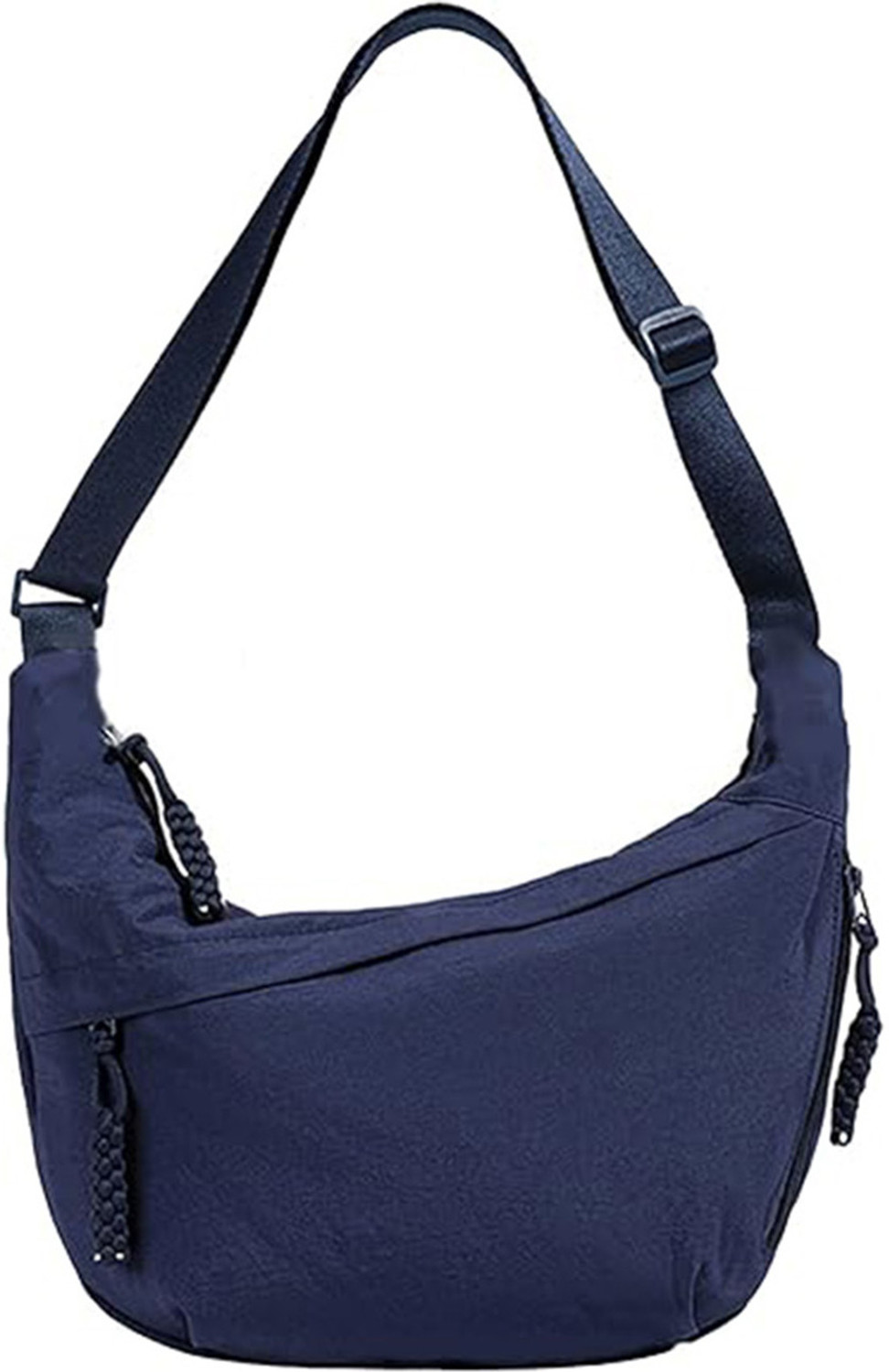 Image of He Hari Blue Sling Bag Travel Crossbody Crescent Bags for Women (Navy blue)