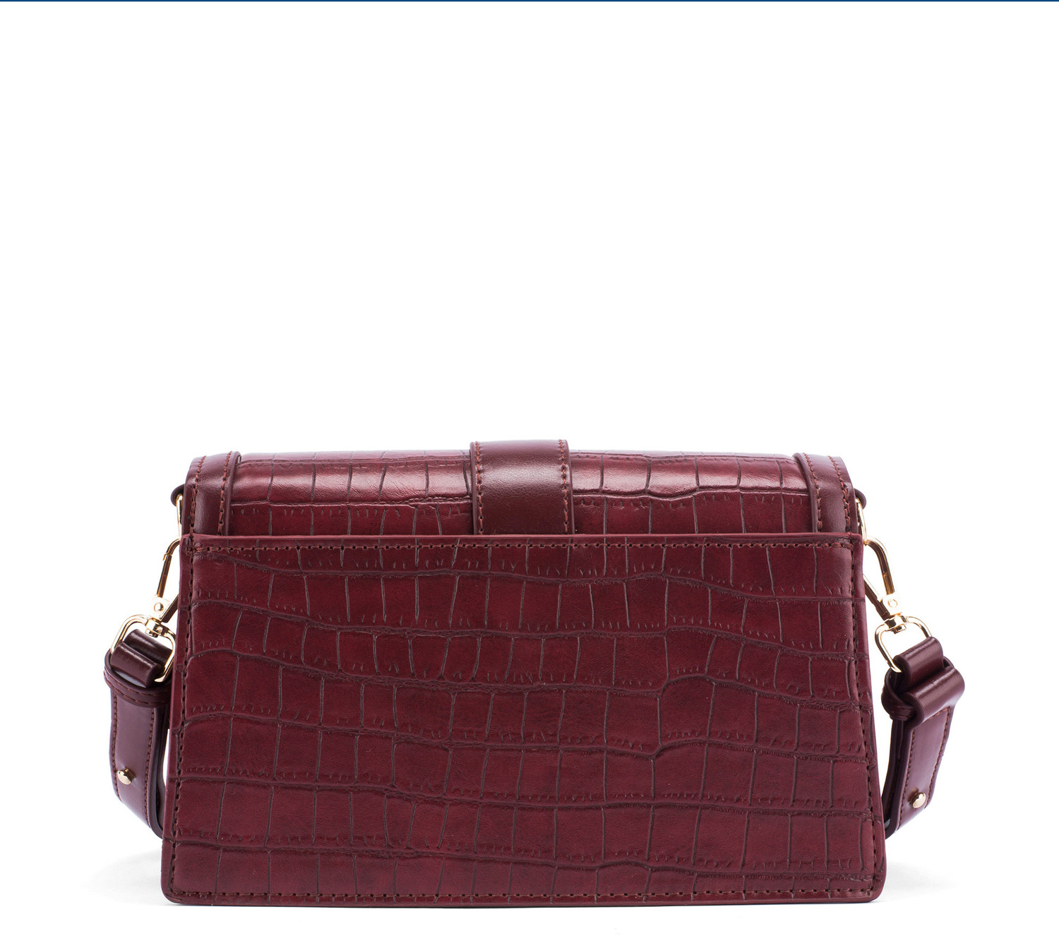 Image of LINO PERROS Maroon Sling Bag Voyage Shoulder