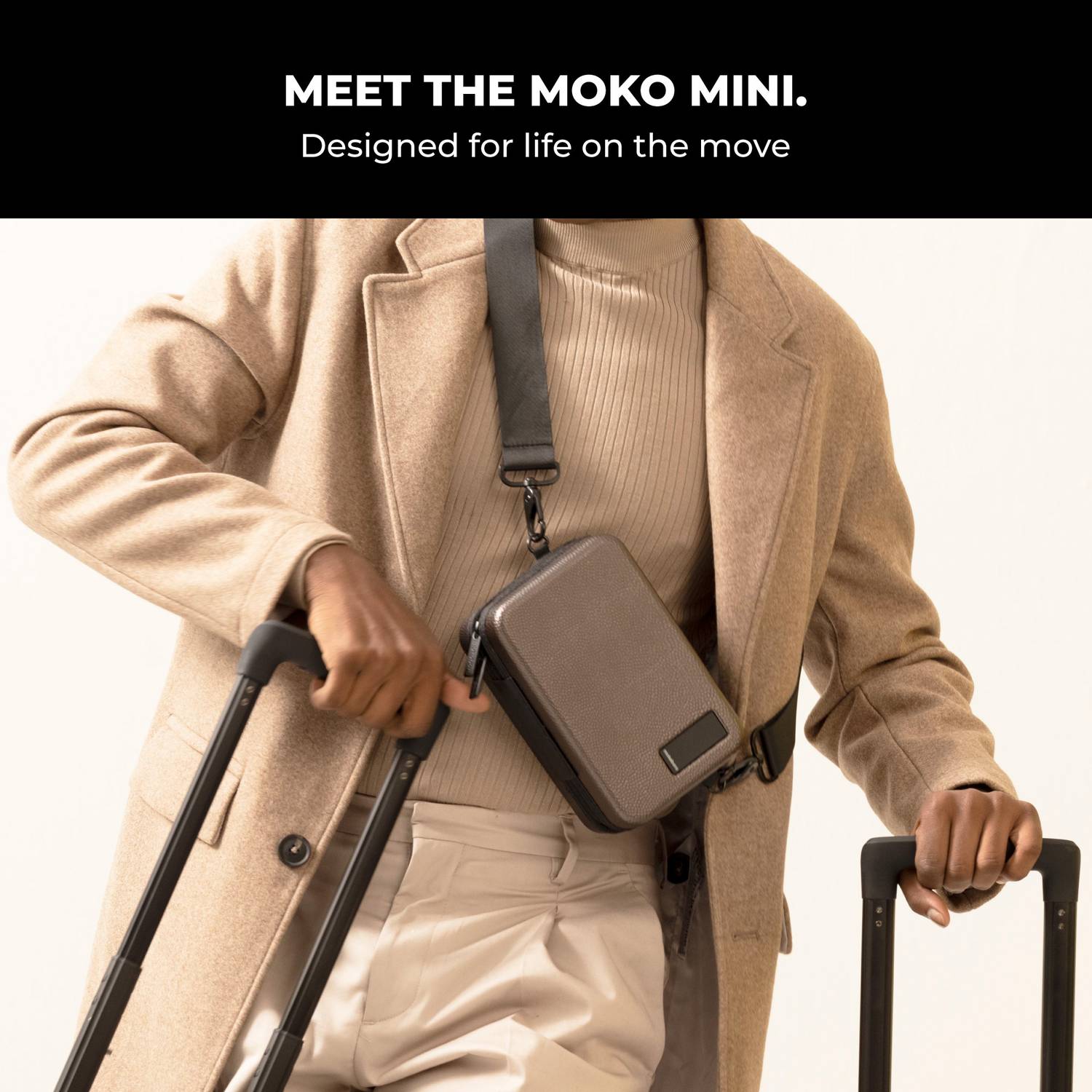 Mokobara Black Sling Bag The Moko Mini 2.0 After Hours - Price in