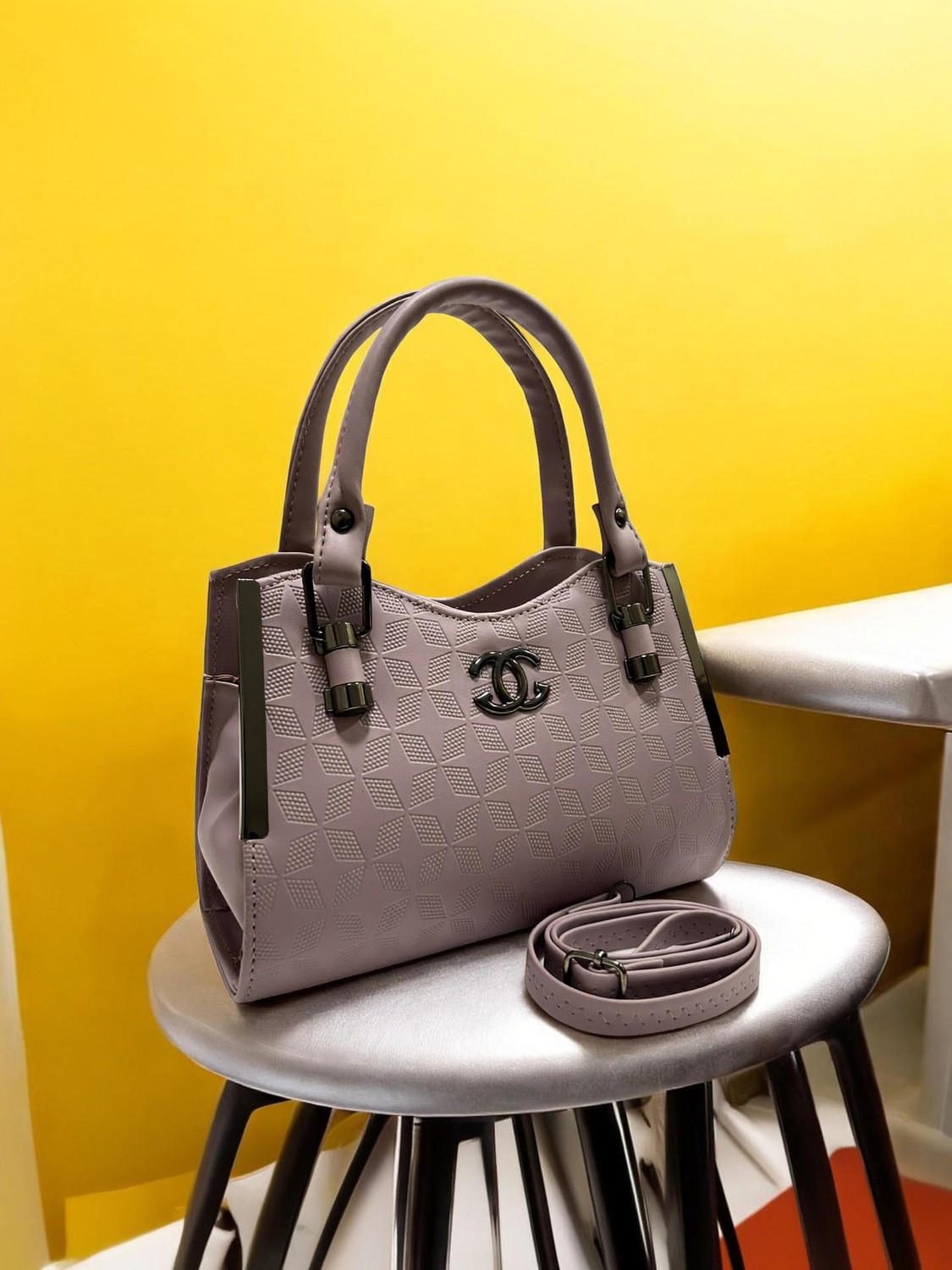 Image of Carissa Pink Sling Bag Classy Stylish Sling Bag With long adjustable straps