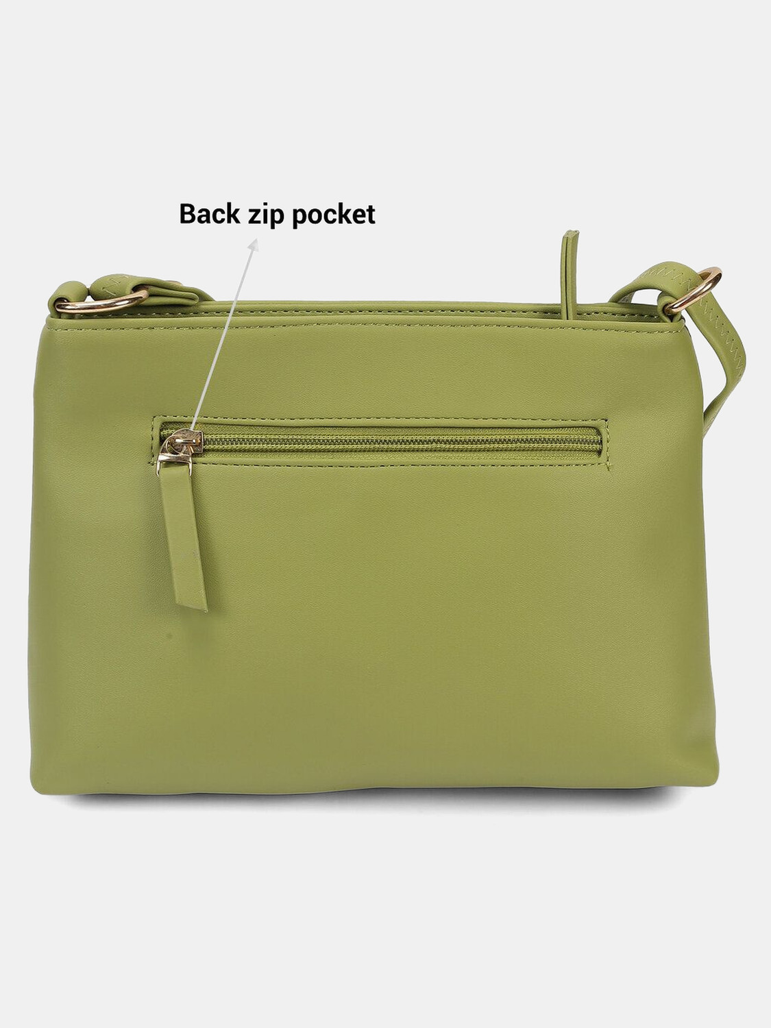 Image of MOCHI Green Sling Bag 66-710