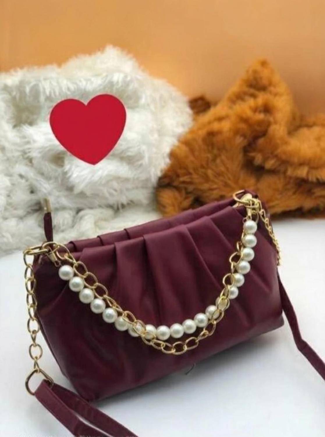 A2Z CREATIONS Maroon Sling Bag Sling bag