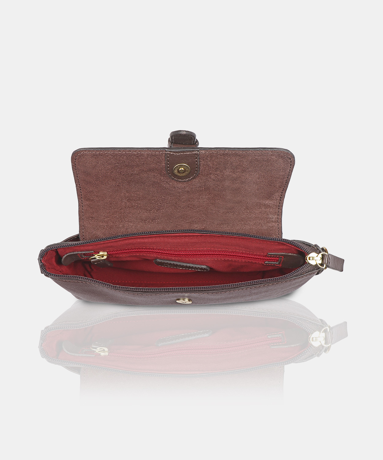 Image of HIDESIGN Brown Shoulder Bag FIONA 06