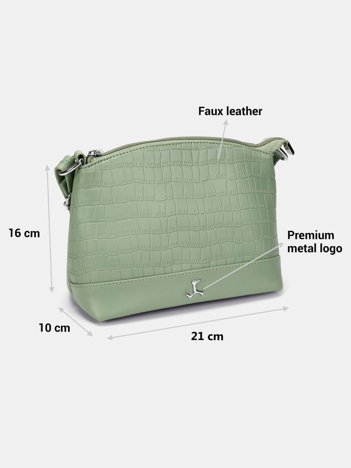 Image of MOCHI Green Sling Bag 66-778