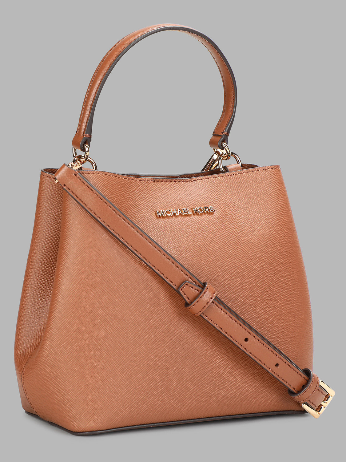 Image of MICHAEL KORS Brown Women Sling Bag 35S4G3FM5T-LUGGAGE