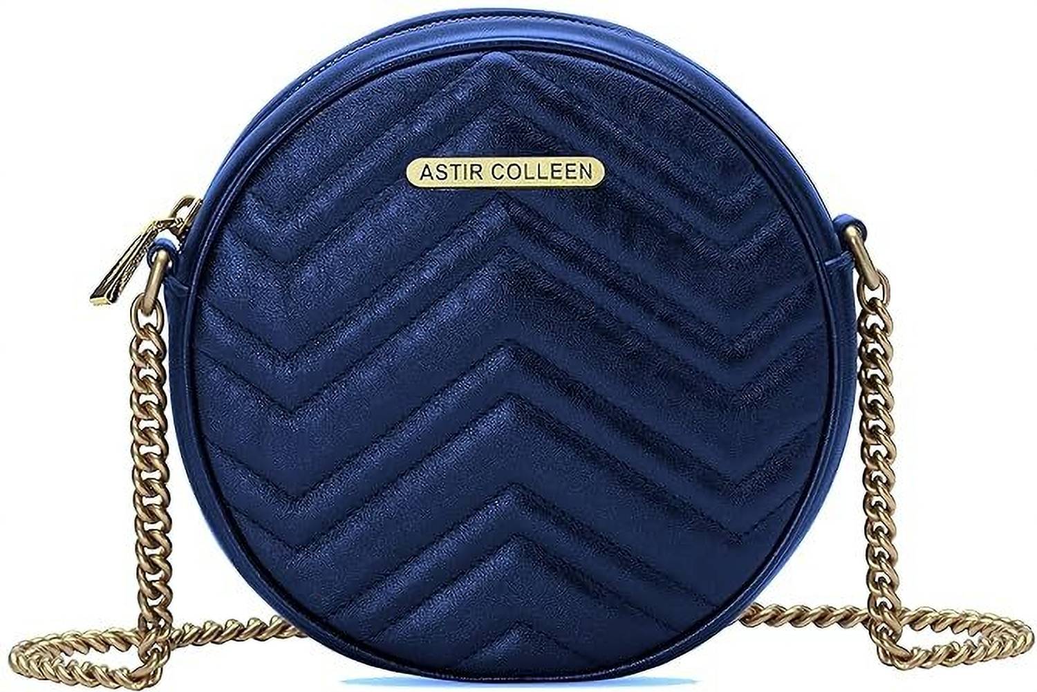 ASTIR COLLEEN Blue, Clear Sling Bag Women's & Girl's Sling Round Bag