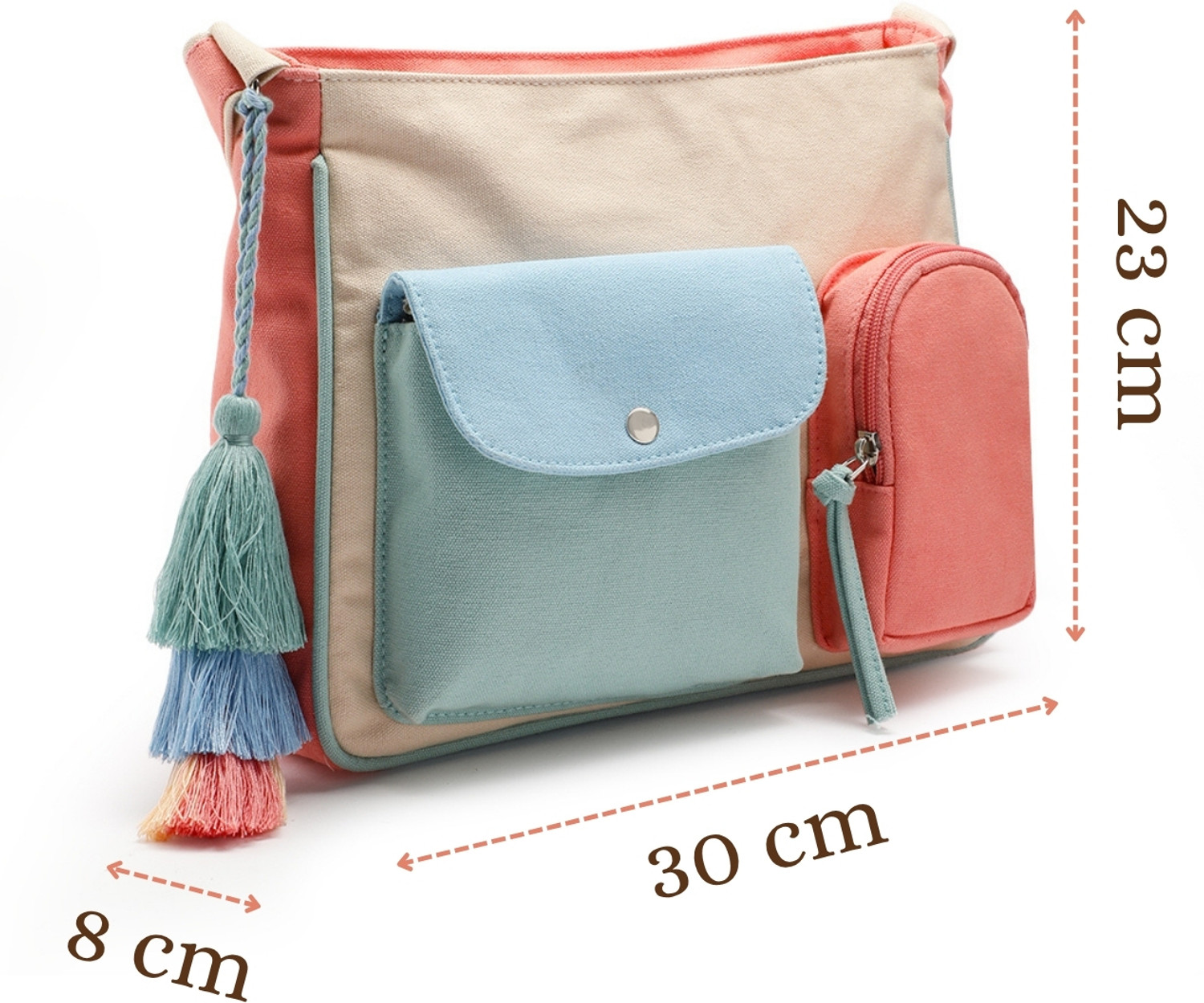 Image of Anekaant Tan Sling Bag Hue
