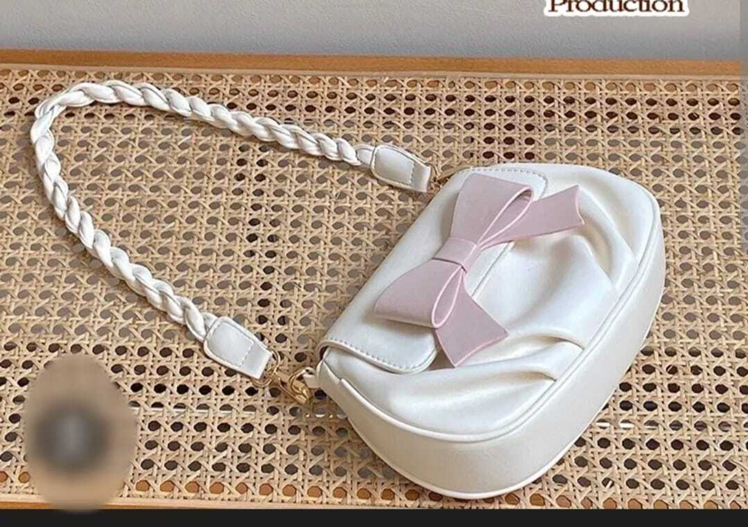 Image of SSAZU White Sling Bag Siling Bag 2Tai 0015