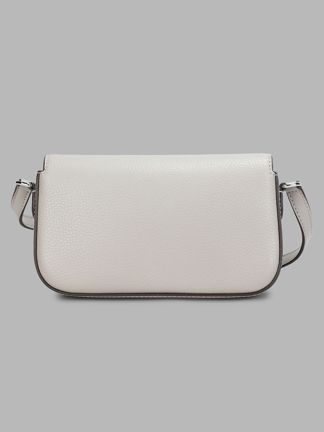 Image of MICHAEL KORS Grey Sling Bag 35F4STVC1L-PEARL GREY