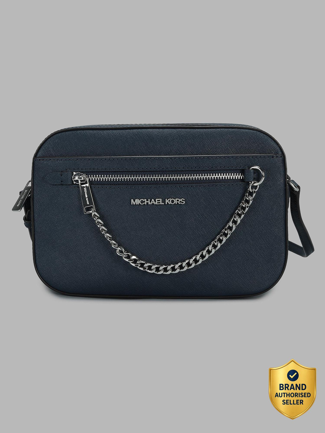 Image of MICHAEL KORS Blue Women Sling Bag 35T1STTC9L-NAVY