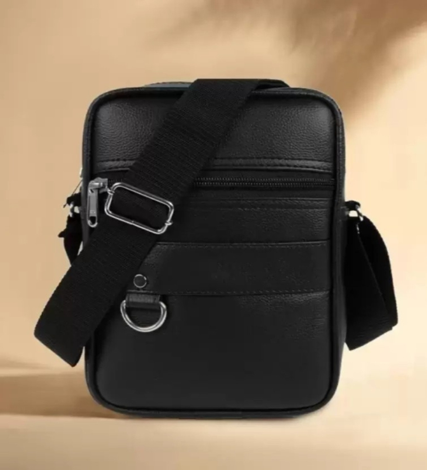 Image of Sharewell Black Sling Bag Men sling bag,hand bag for boys,tablet bag, new stylish bag for men