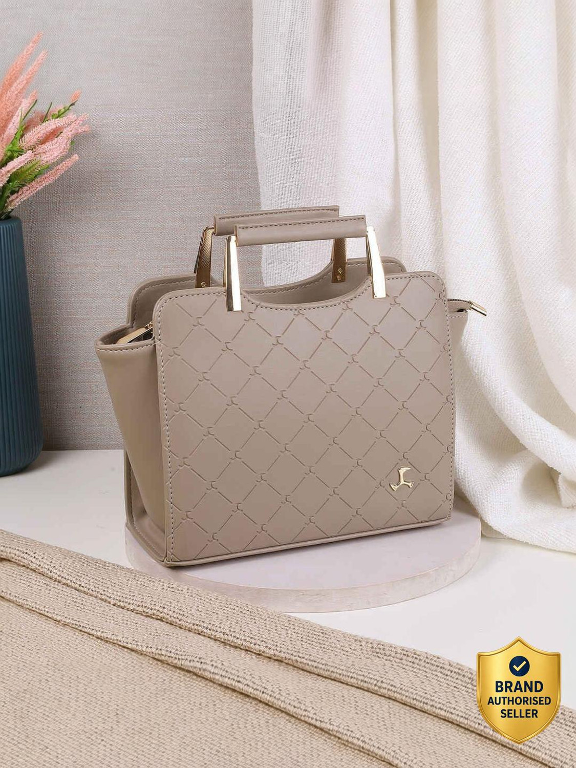 Image of MOCHI Grey Satchel 230-38