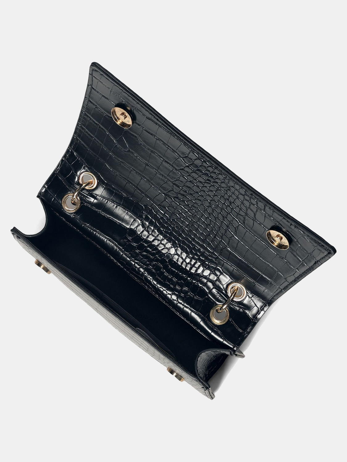Image of Fastrack Black Girls Sling Bag - Medium Textured