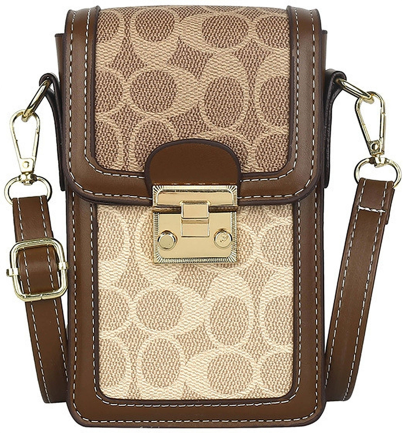 Image of Diva Dale Brown, Black Sling Bag Stylish Trendy Premium Party-Wear Casual