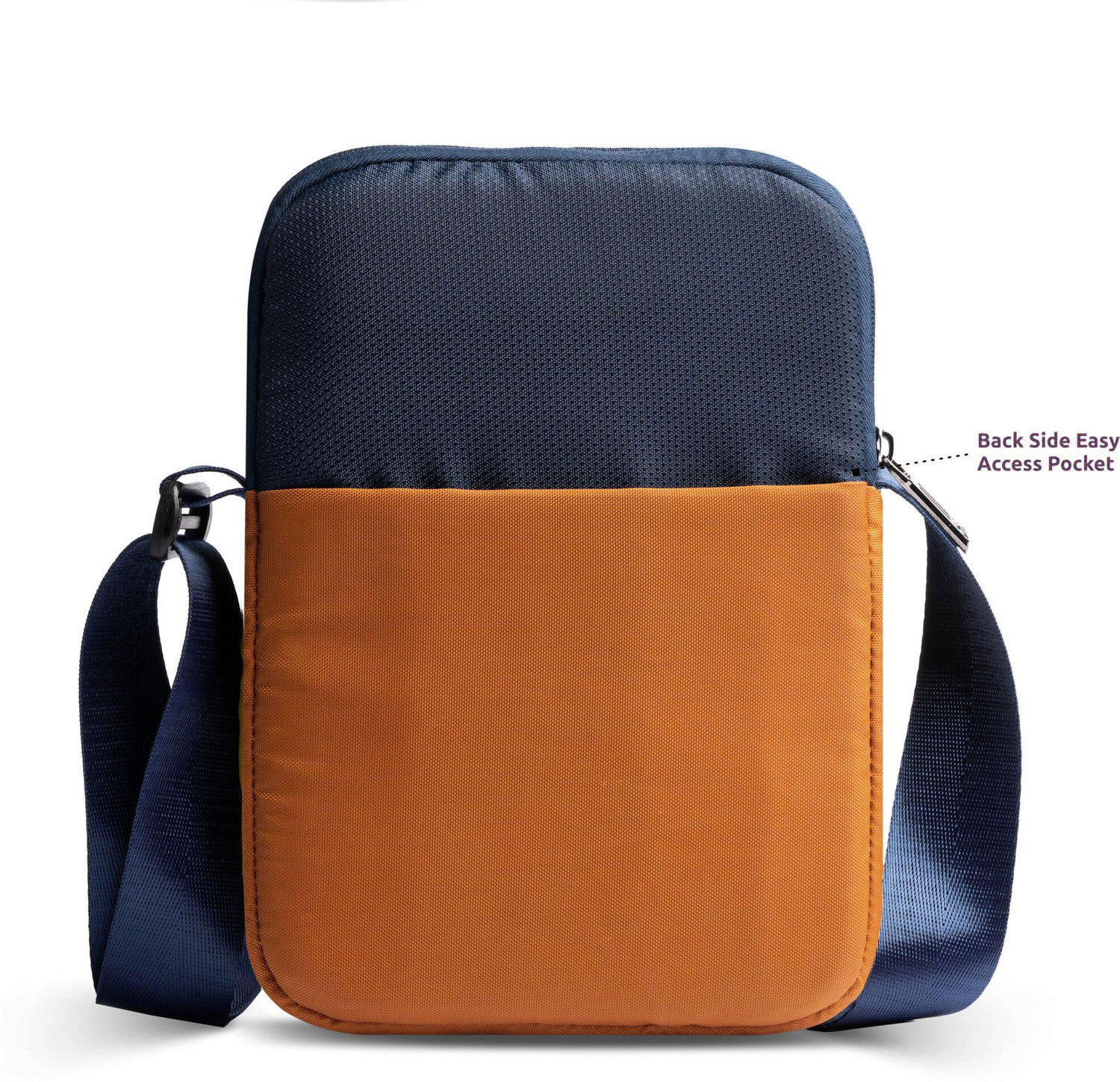 Image of WROGN Tan Men Sling Bag Stylish Sling Bag For Men