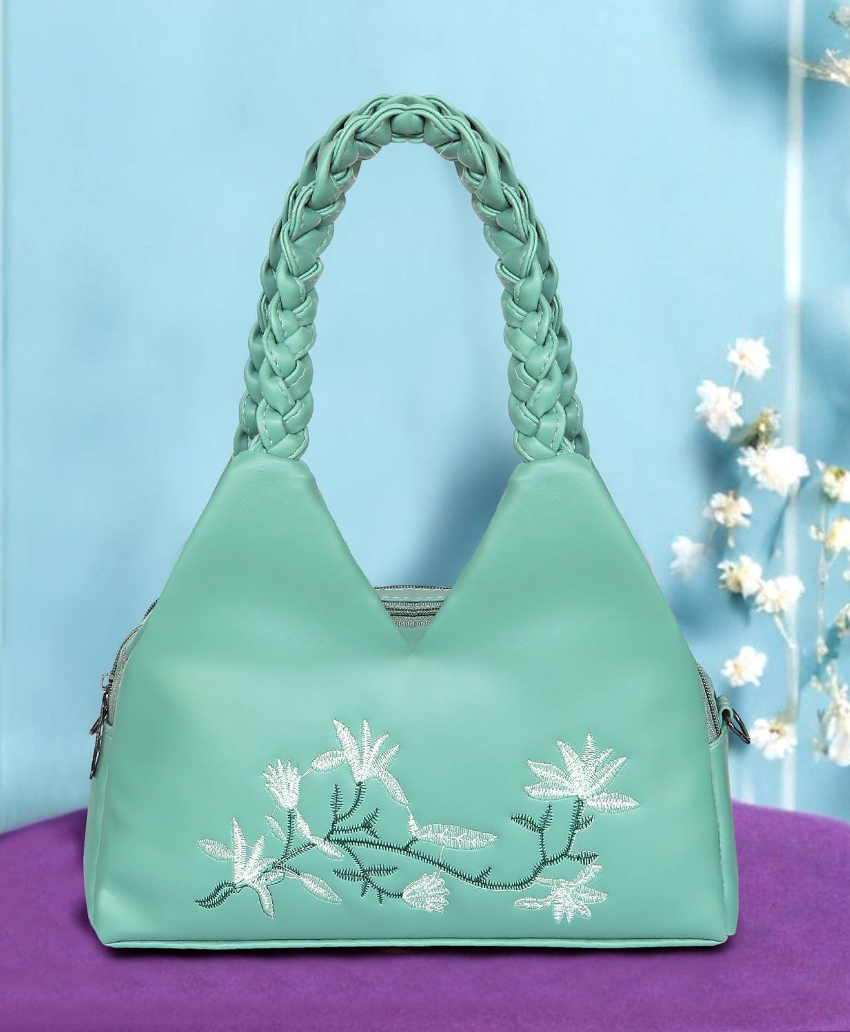 Black Wings Green Sling Bag Sleek & Stylish Exotics Fashion Collection Sling Hand bags for women & Girls