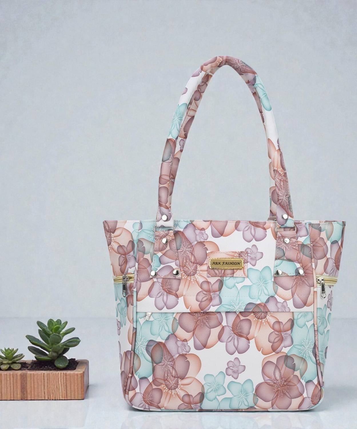 ARK FASHION Multicolor, Multicolor Hand-held Bag Women Hand-held Bags